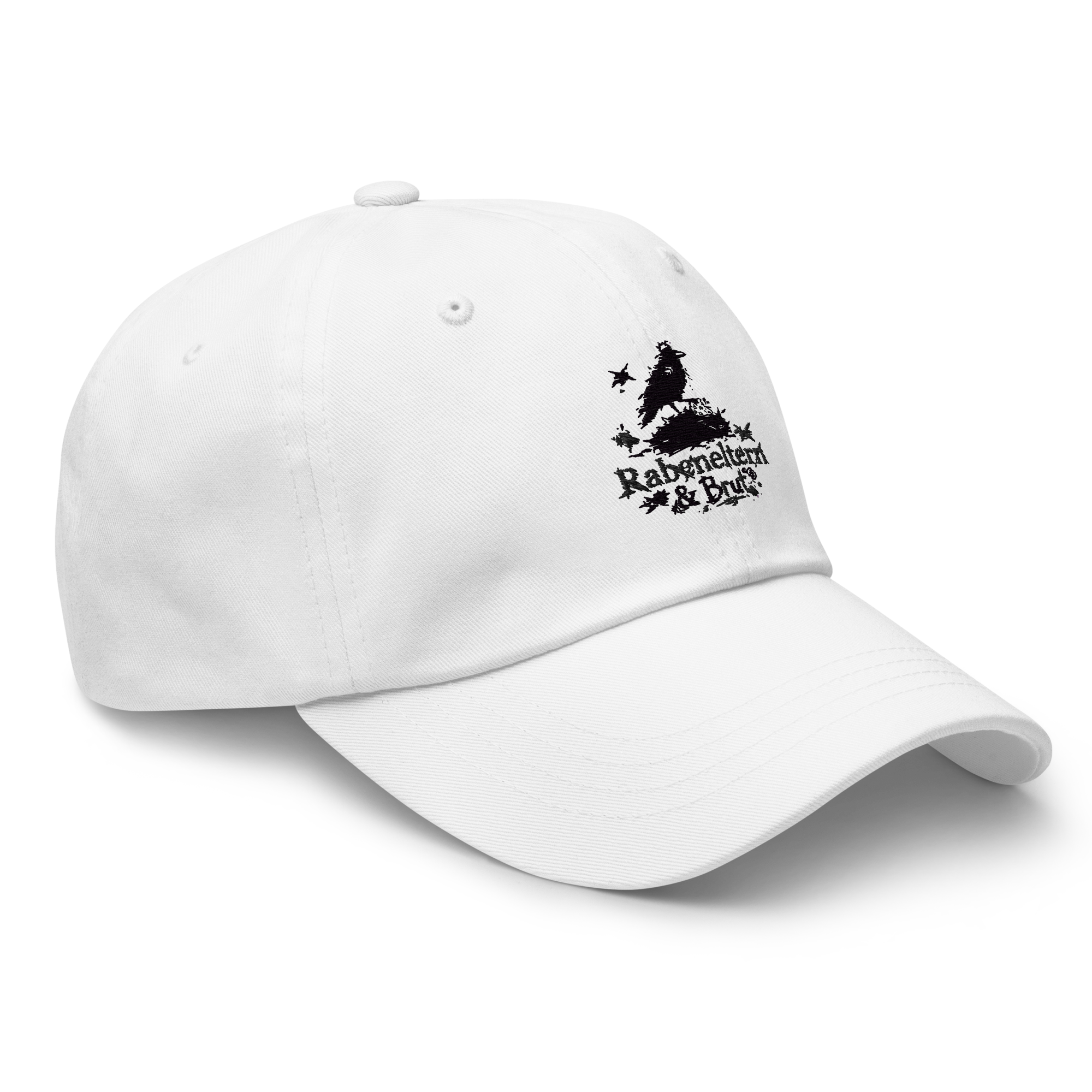 Dad Cap mit gesticktem Rabeneltern & Brut Logo