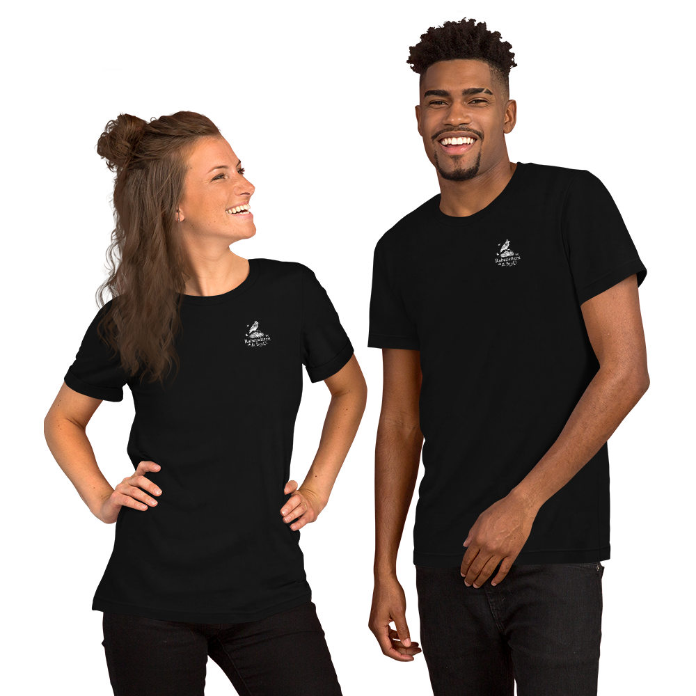 Unisex T-Shirt mit Rabeneltern & Brut Logo